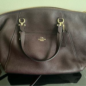 Coach Prairie Satchel Purse Brown Like New Style No. 58874